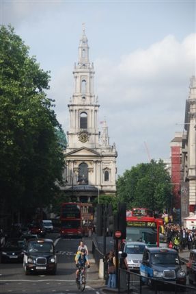 Cumberland Street - View Of St Mary Le Strand