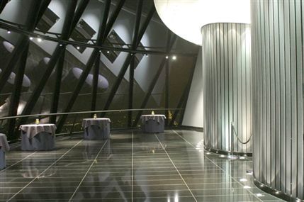 30 St Mary Axe - Top Floor Restaurant at The Gherkin