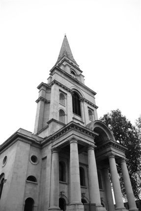 Fournier Street - Christ Church Exterior