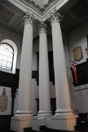 Thrale Street - St Mary Woolnoth Interior