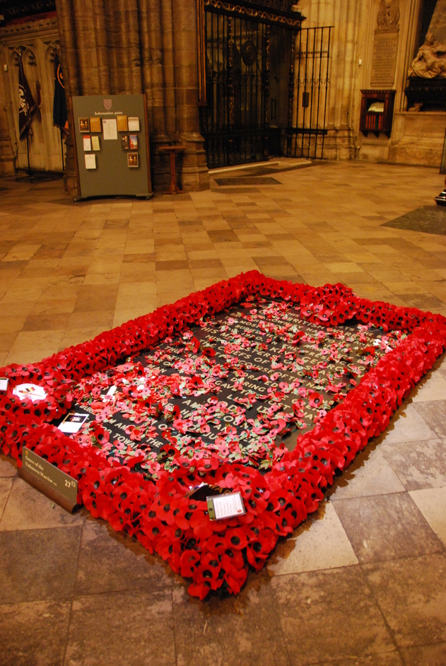 Westminster Abbey - Unknown Warrior Grave Inside Westminster Abbey