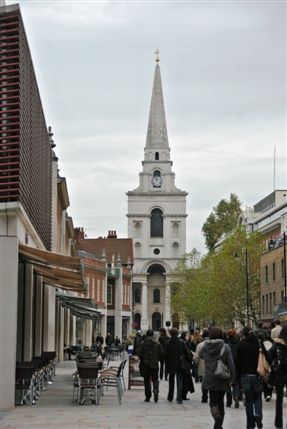 Christ Church Spitalfields - View Of Christ Church