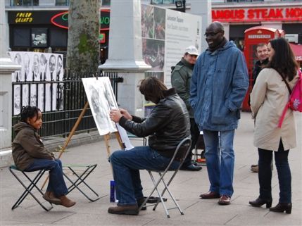 Leicester Square - Leicester Square Portraits