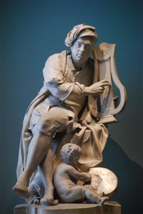 Victoria and Albert (V & A) Museum - V&A Handel Statue