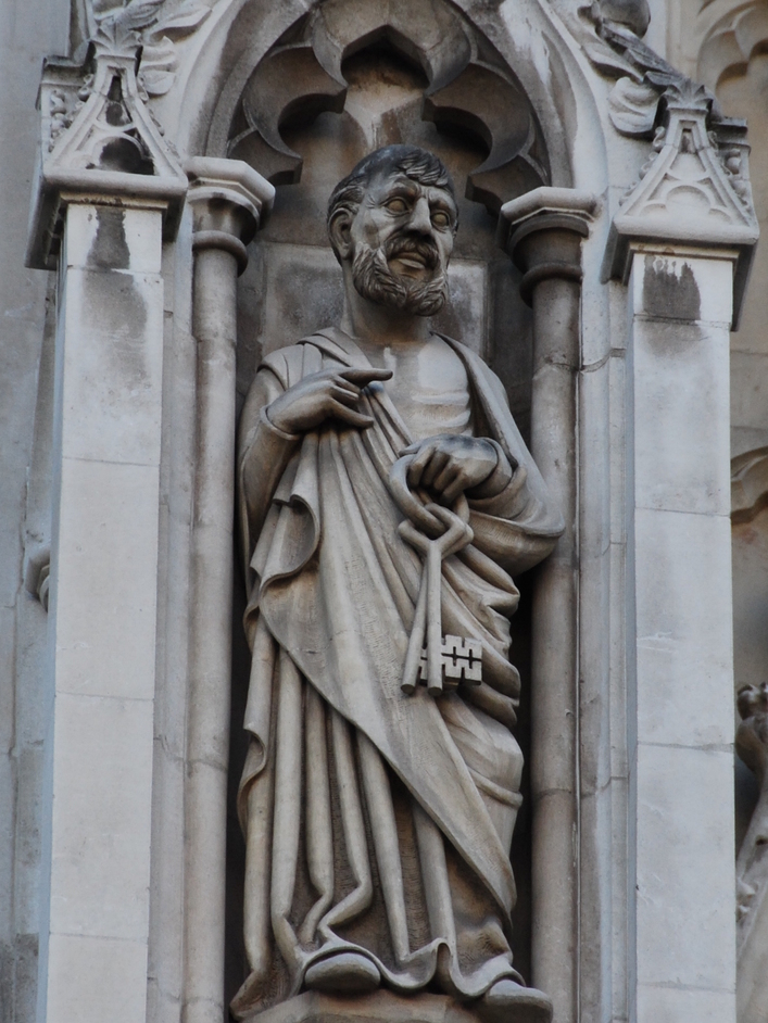 Westminster Abbey - Westminster Abbey St Peter Figure