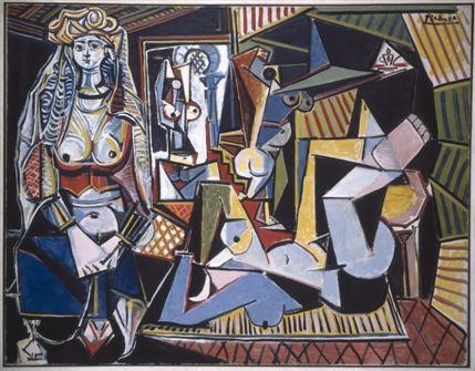 Picasso: Challenging The Past - Pablo Picasso - Les femmes d'Alger, after Delacroix, 1955. European Private Collection © Photo courtesy of Libby Howie / Succession Picasso / DACS 2008