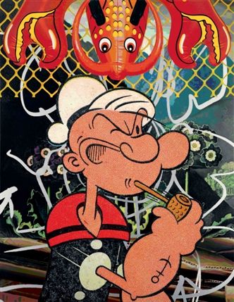 Jeff Koons: Popeye Series - Jeff Koons - Popeye, 2003 © 2008 Jeff Koons
