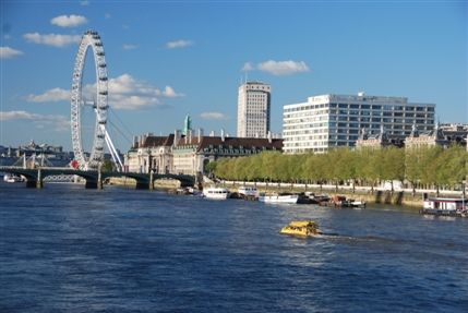 London Duck Tours - River View Of The London Duck Tours