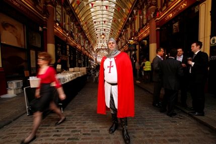 St George's Day at Leadenhall Market