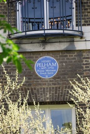 Green Park - Henry Pelham Plaque