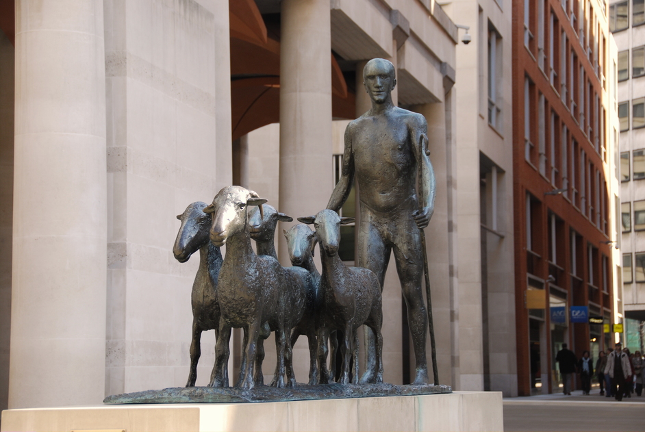 Paternoster Square - Elizabeth Frink Sculpture