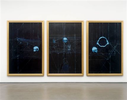 No Love Lost: Blue Paintings by Damien Hirst - Damien Hirst, The Meek Shall Inherit the Earth, 2008