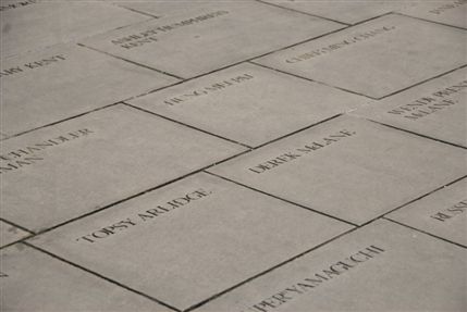 Shakespeare's Globe Theatre - Globe Theatre Paving Stones Listing Sponsors