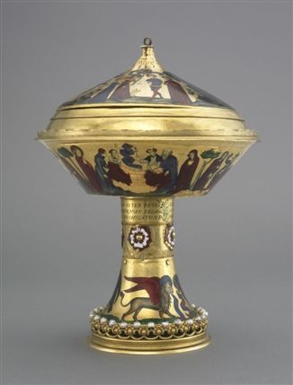 British Museum - The Royal Gold Cup, c 1370-80 AD; from Paris, France. Copyright The Trustees of the British Museum