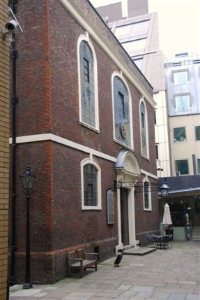 Cornhill - Bevis Marks Synagouge Exterior