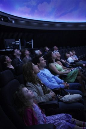 National Maritime Museum: Peter Harrison Planetarium - Audience at the Planetarium