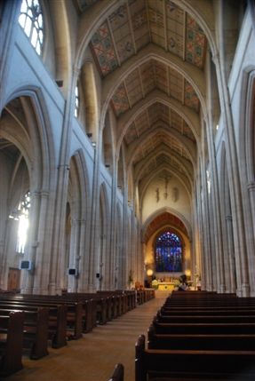 Ravensdon Street - St George's Cathedral Nave Ravensdon Street - St George's Cathedral Nave