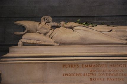 Milverton Street - St George's Cathedral Archbishop Efigy