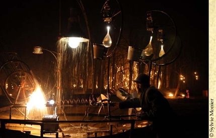 Compagnie Carabosse Installation of Fire - ©Sylvie Monier
