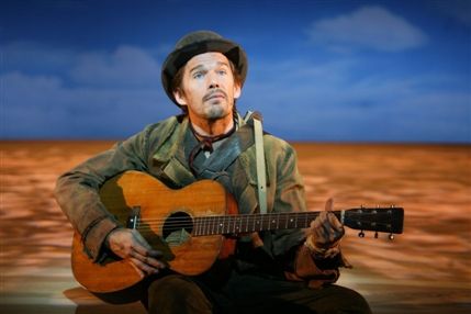 The Winter's Tale - Ethan Hawke as Autolycus, credit Joan Marcus