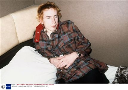 The British Music Experience - Johnny Rotten - The Sex Pistols, 1977, by Richard Young/Rex Features