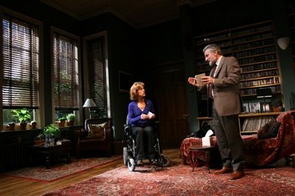 Duet for One - Juliet Stevenson as Stephanie and Henry Goodman as Dr Feldmann, credit John Haynes