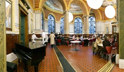 Bina Gardens - V & A Cafe © V & A Images Bina Gardens - V & A Cafe © V & A Images