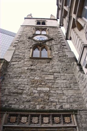 Sherborne Lane - St Andrew Undershaft Exterior Sherborne Lane - St Andrew Undershaft Exterior