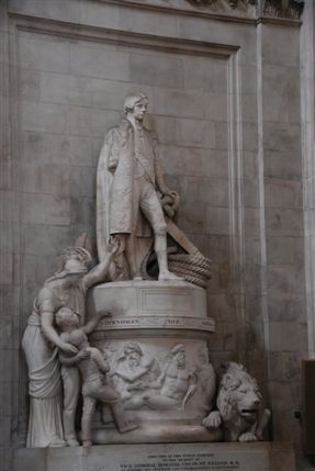 St Paul's Cathedral - Memorial To Viscount Nelson Inside St Paul's Cathedral