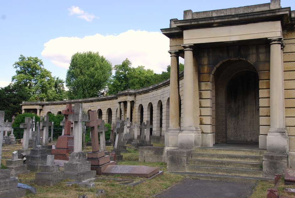 Brompton Cemetery Image from LondonTown.com Brompton Cemetery