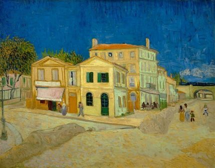 The Real Van Gogh: The Artist And His Letters - Vincent Van Gogh - The Yellow House, September 1888. Van Gogh Museum, Amsterdam