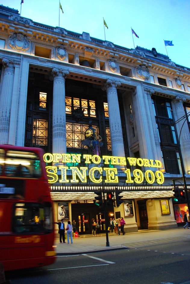 Oxford Street - Selfridges Department Store