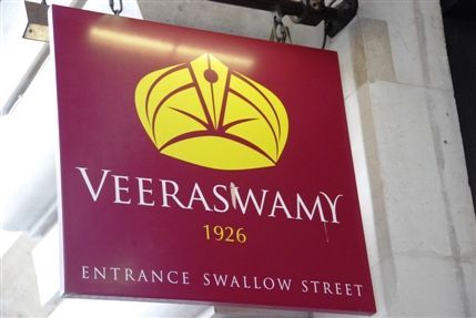 Veeraswamy - Veeraswamy Sign