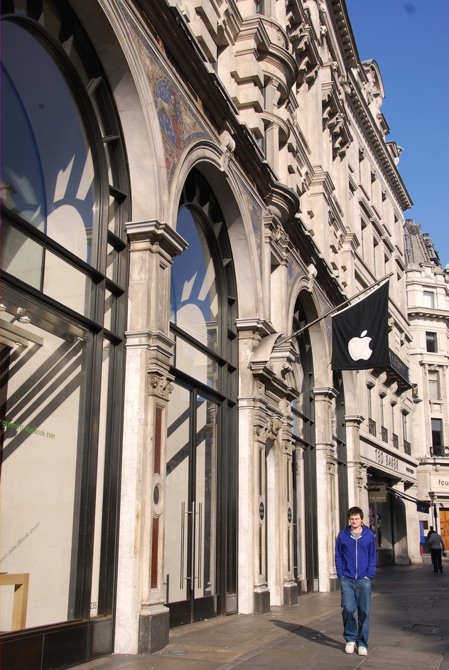 The Apple Store: Regent Street - The Exterior Of The Apple Store