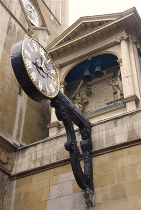 Fleet Street - St Dunstan's In The West Clock