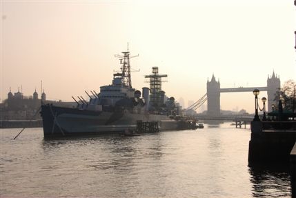 HMS Belfast - View Of H.M.S Belfast