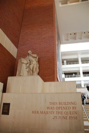 British Library - British Library Main Entrance