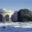 Osterley Park and House - The semicircular garden house by Robert Adam, 1780, at Osterley Park in the snow © NTPL / Rupert Truman Osterley Park and House - The semicircular garden house by Robert Adam, 1780, at Osterley Park in the snow © NTPL / Rupert Truman