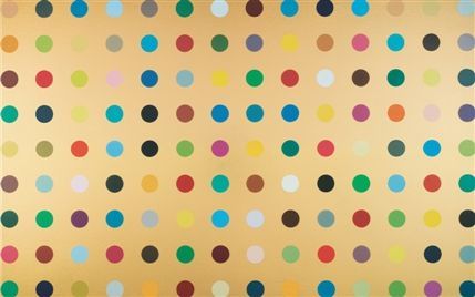 Pop Life: Art in a Material World - Damien Hirst, Aurothioglucose 2008 © the artist. Photo: Sotheby's