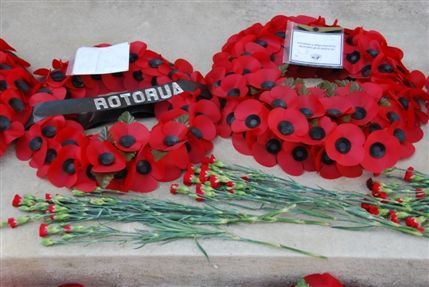 Cenotaph - Poppy Wreaths