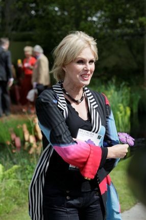 RHS Chelsea Flower Show - Joanna Lumley. Photo by Jon Enoch/RHS