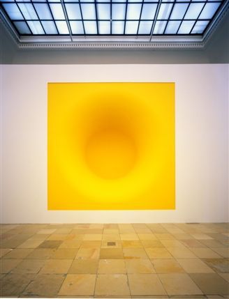 Anish Kapoor - Anish Kapoor - Yellow, 1999. Photo by Dave Morgan - Installation: Haus der Kunst, Munich, 2007-08,,