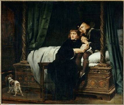 Painting History: Delaroche and Lady Jane Grey - Paul Delaroche (1797-1856), The Princes in the Tower, 1830. Oil on canvas. Musée du Louvre, Paris © RMN, Paris, photo Hervé Lewandowski