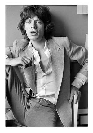 Jane Bown: Exposures - Mick Jagger by Jane Brown