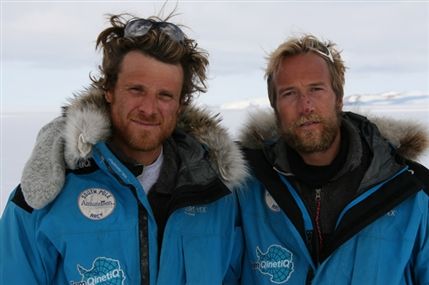 Ben Fogle and James Cracknell