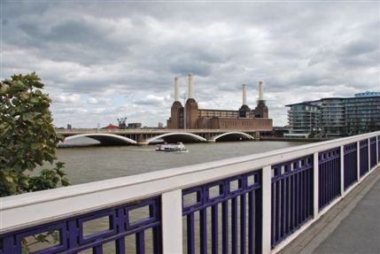 Albert Bridge Road - View Of Battersea Power Station