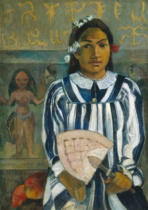 Gauguin: Maker of Myth - Paul Gauguin, Teha 'amana has many Parents 1893. Art Institute of Chicago, USA © Art Institute of Chicago, USA