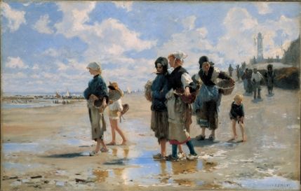 John Singer Sargent RA: Sargent And The Sea - John Singer Sargent, En Route pour la pêche (Setting Out to Fish), 1878. Oil on canvas, 78.8 x 122.8 cm. Corcoran Gallery of Art, Washington, D.C. John Singer Sargent RA: Sargent And The Sea - John Singer Sargent, En Route pour la pêche (Setting Out to Fish), 1878. Oil on canvas, 78.8 x 122.8 cm. Corcoran Gallery of Art, Washington, D.C.
