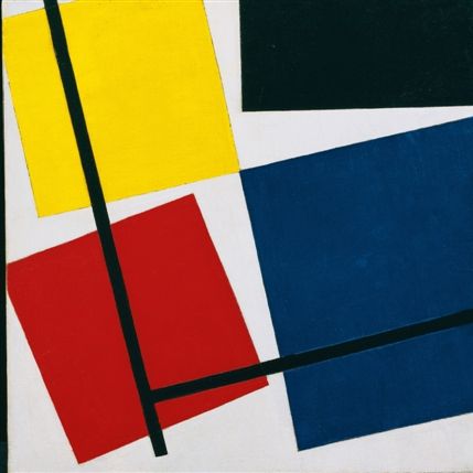 Van Doesburg and the International Avant-Garde - Theo van Doesburg, Simultaneous Counter-Composition 1929-30, Museum of Modern Art, New York. The Sidney and Harriet Janis Collection, 1967 © MoMA