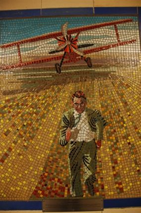 Milton Road - Alfred Hitchcock Mosaics At Leytonstone Tube Station Milton Road - Alfred Hitchcock Mosaics At Leytonstone Tube Station